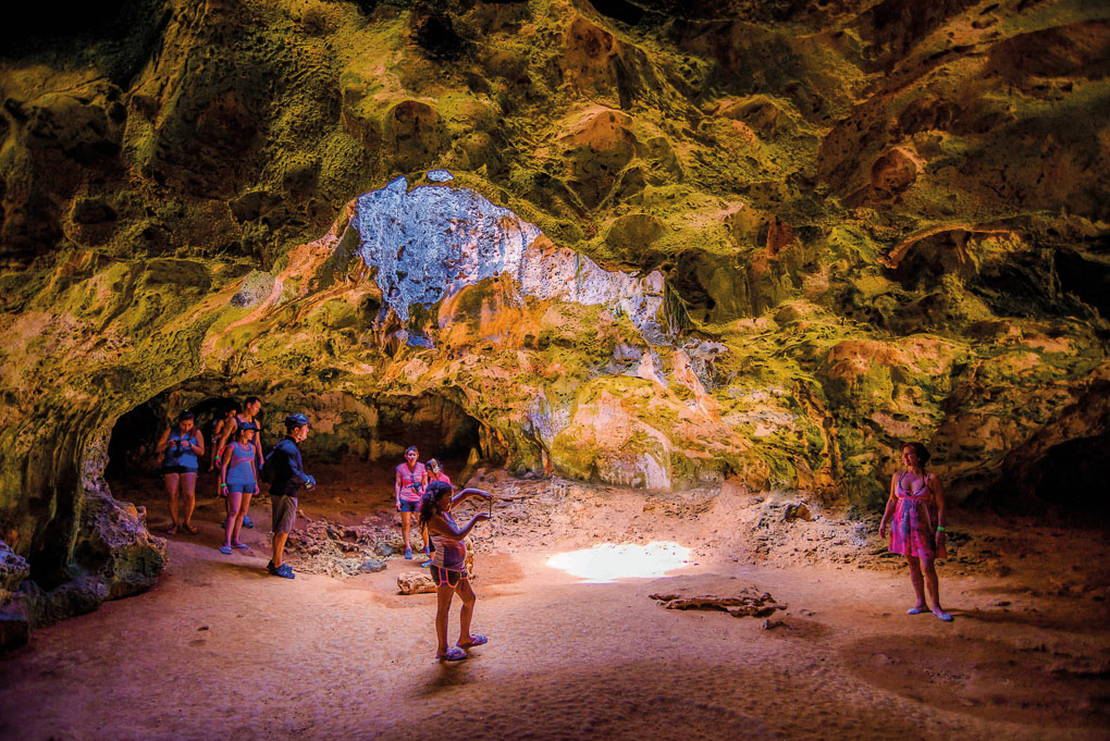 eco tours aruba caves