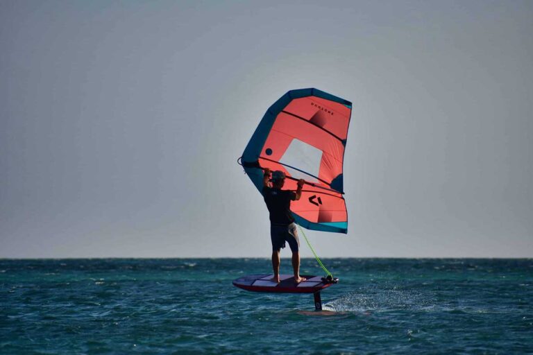 Wing foiling