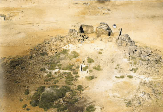 The historic ruins of Bushiribana Gold Smelter in Aruba