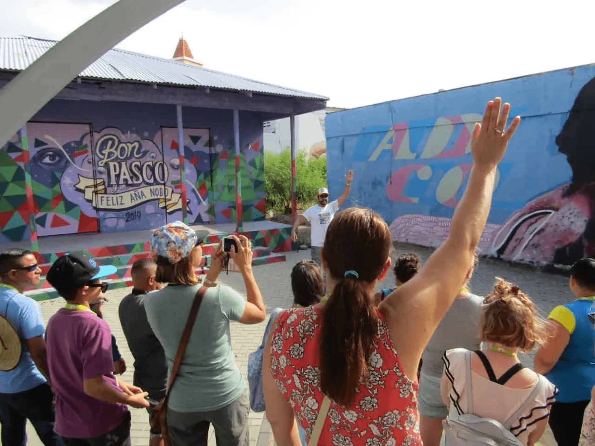 San Nicolas Murals Walking Tours Aruba Morning