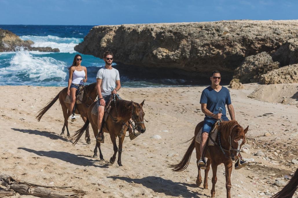 Horseback Riding Panorama Trail Aruba Ponderosa