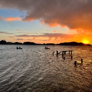 Sunset - Sea Glass Island Kayak Tour Aruba