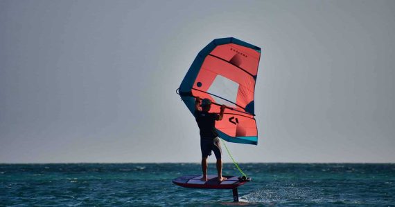 Wing foiling