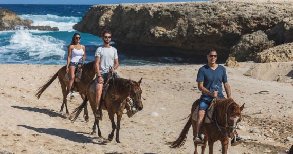 Horseback Riding Panorama Trail Aruba Ponderosa